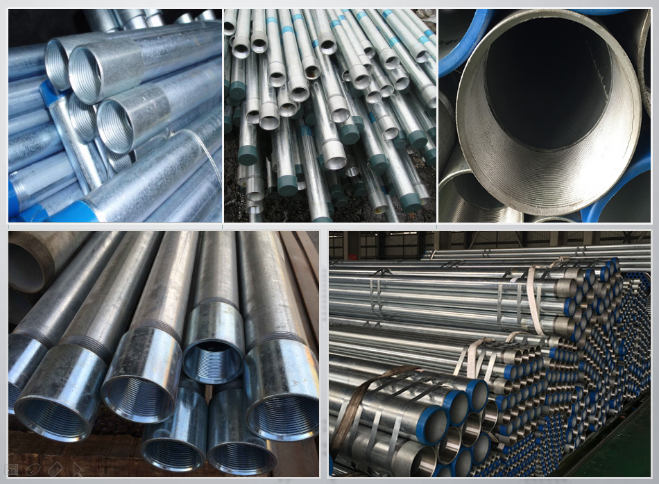 Produce Thread Galvanized Steel Pipe