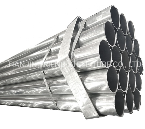 EN10255 Building ERW Hot Dipped Tube Galvanized Steel Pipe