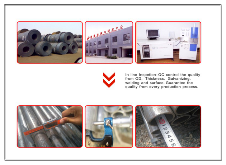 China Galvanzied Water Steel Pipe