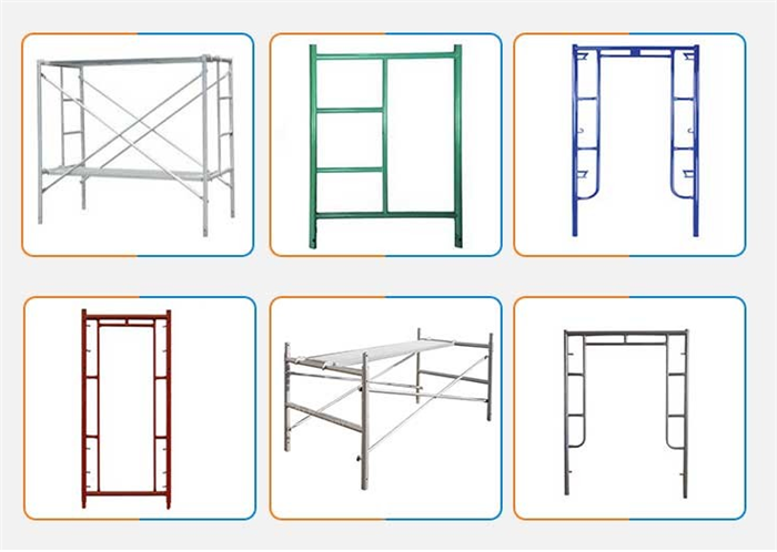 Scaffolding Steel Frames And Cross Brace