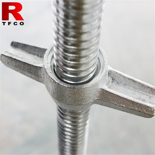 Adjustable Scaffolding Jack Base U Head Acro Jack Base