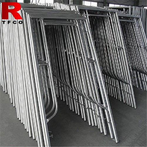 Galvanized Steel Frames And Cross Brace