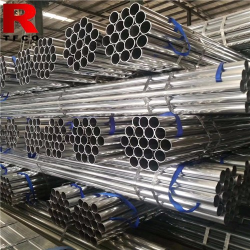 Galvanized steel pipe structural application
